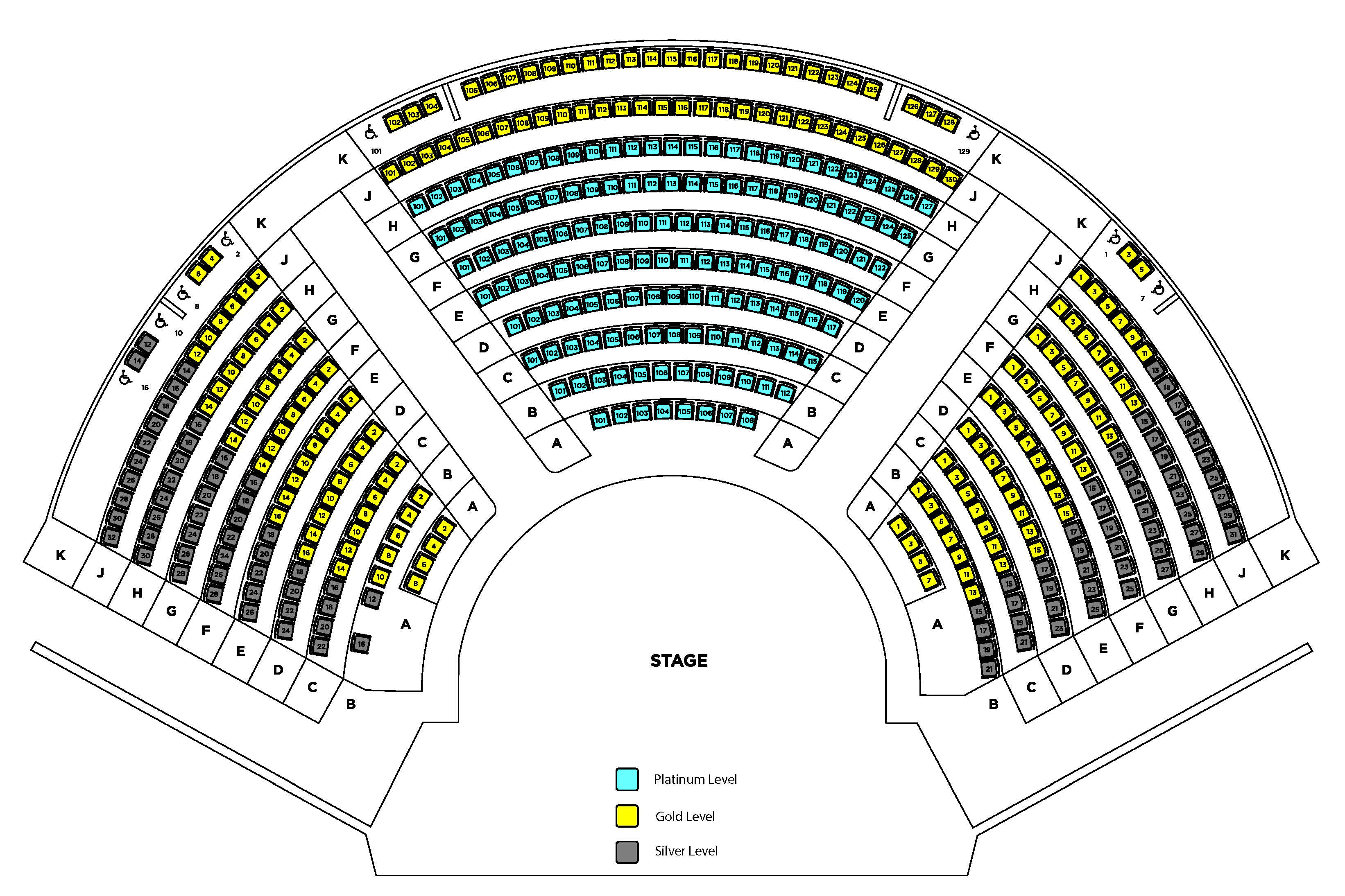 2024 Ewing seating chart