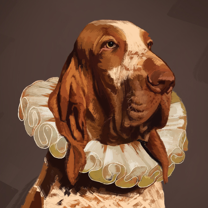 a night scene with moon, lake, and woods